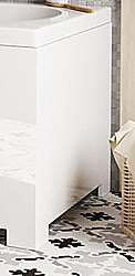 Экран торцевой для ванны Эстет CHESTER silk 75 белый матовый купить в интернет-магазине сантехники Sanbest