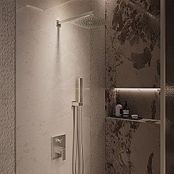 Душевая система Vincea Dice VSFW-2DS1BN брашированный никель купить в интернет-магазине сантехники Sanbest