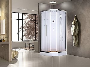 Душевая кабина Acquazzone Alexandra 100х100 купить в интернет-магазине Sanbest