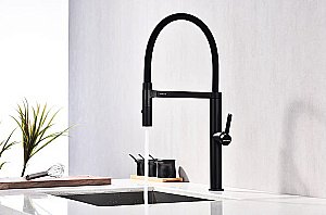 Смеситель для кухни Paulmark Leader Le214101-AN антрацит купить в интернет-магазине сантехники Sanbest