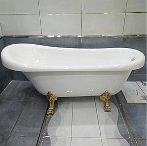 Ванна акриловая CeruttiSpa Classic 9667 157x77 белая купить в интернет-магазине Sanbest