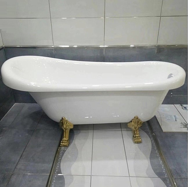 Ванна акриловая CeruttiSpa Classic 9667 157x77 белая купить в интернет-магазине Sanbest