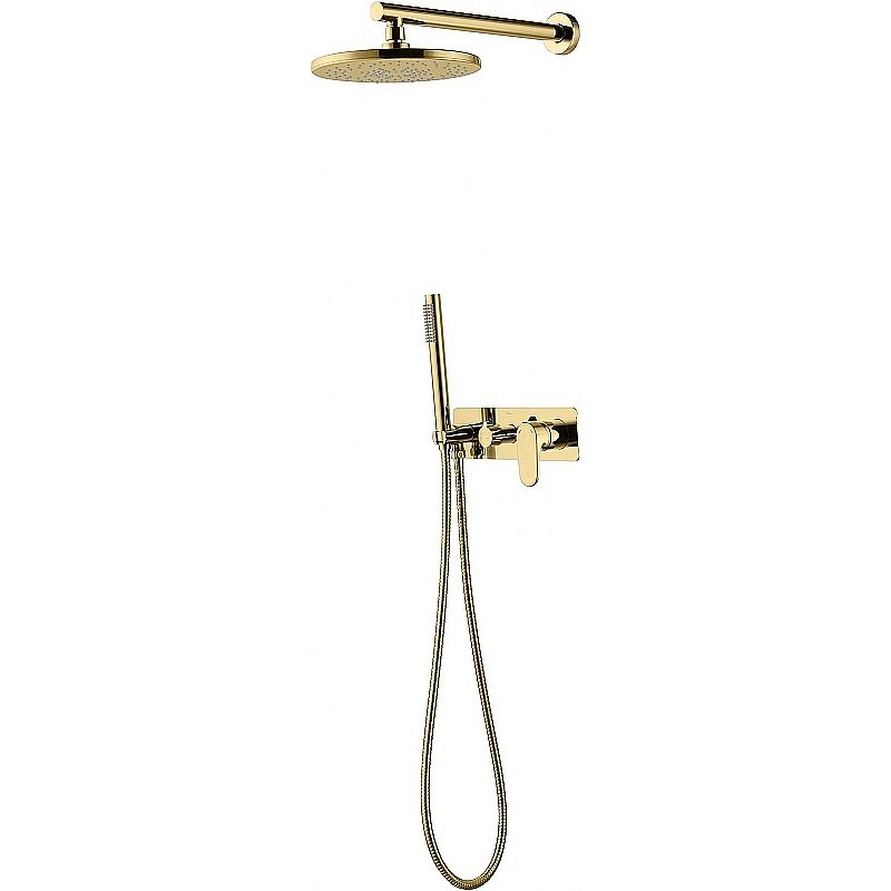 Душевая система Boheme Spectre 454-G золото купить в интернет-магазине сантехники Sanbest