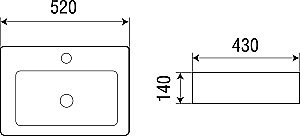 Подвесная раковина WeltWasser WW AISBACH 5030 52 белая купить в интернет-магазине Sanbest