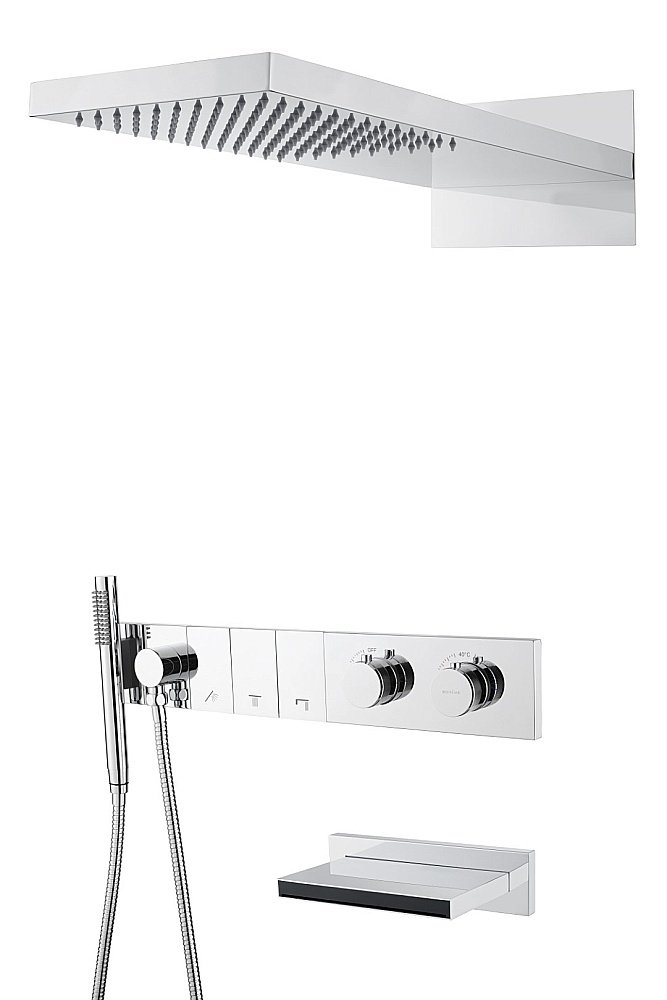 Душевая система Boheme Zodiac 133-2-CR хром купить в интернет-магазине сантехники Sanbest