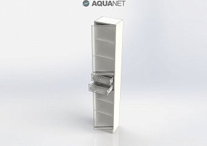 Пенал Aquanet Марсель А-102 для ванной в интернет-магазине сантехники Sanbest