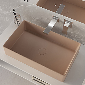 Раковина Abber Rechteck 60 AC2220MK хаки матовая купить в интернет-магазине Sanbest