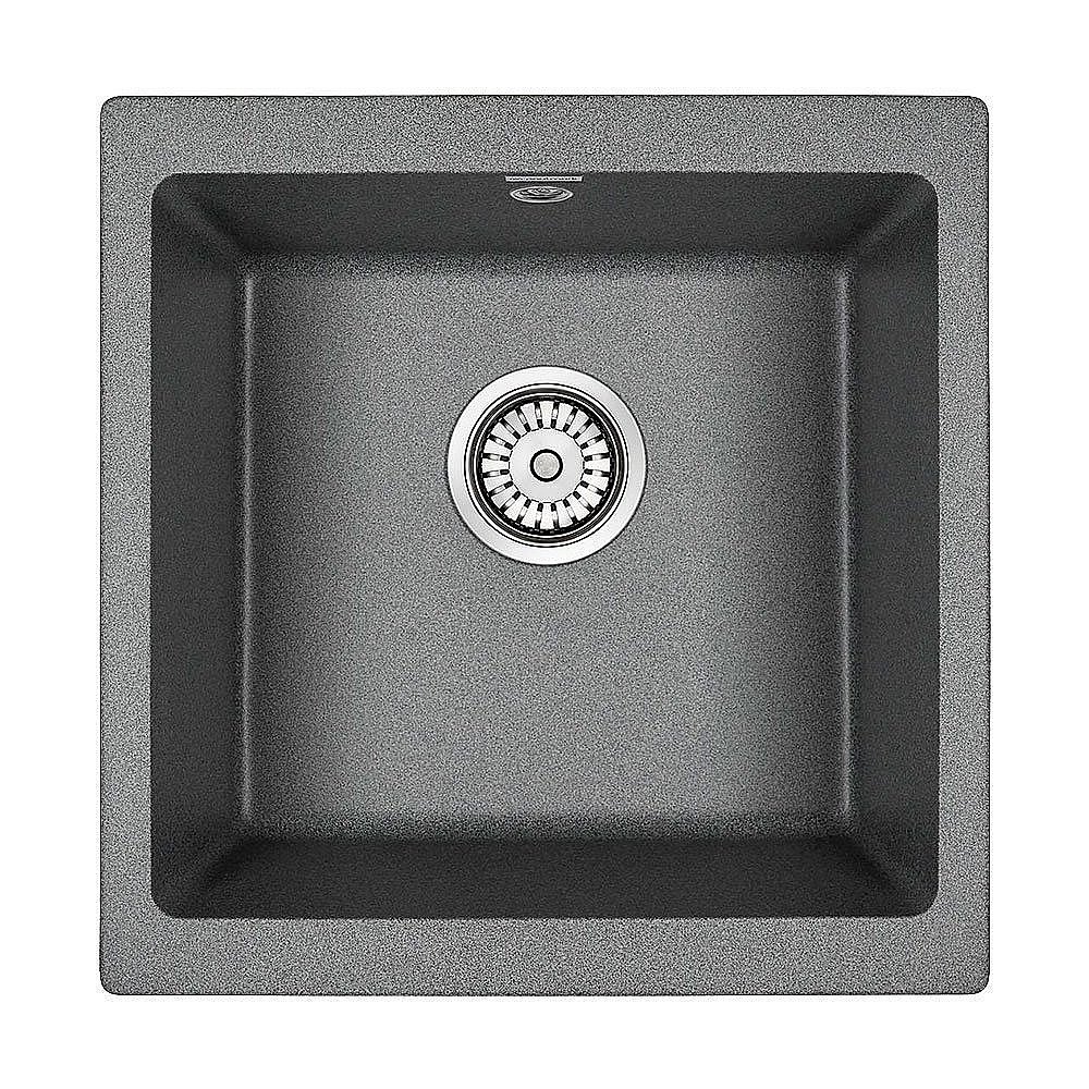 Мойка кухонная Paulmark Brilon PM404800-DG Серая купить в интернет-магазине сантехники Sanbest