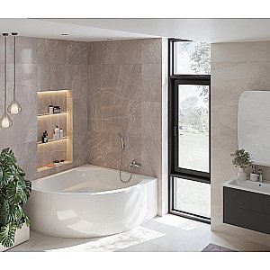 Ванна акриловая Santek Канны 150x150 1.WH11.1.983 белая купить в интернет-магазине Sanbest