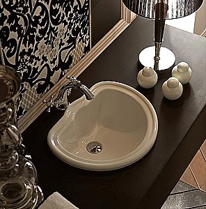 Раковина встраиваемая Migliore Bella 46 20602 белая купить в интернет-магазине Sanbest