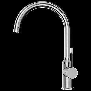 Смеситель для кухни Elghansa Kitchen 56B2026-Steel нержавеющая сталь купить в интернет-магазине сантехники Sanbest