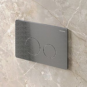 Кнопка для инсталляции Grossman Style 700.K31.05.42M.42M графит сатиновый купить в интернет-магазине сантехники Sanbest