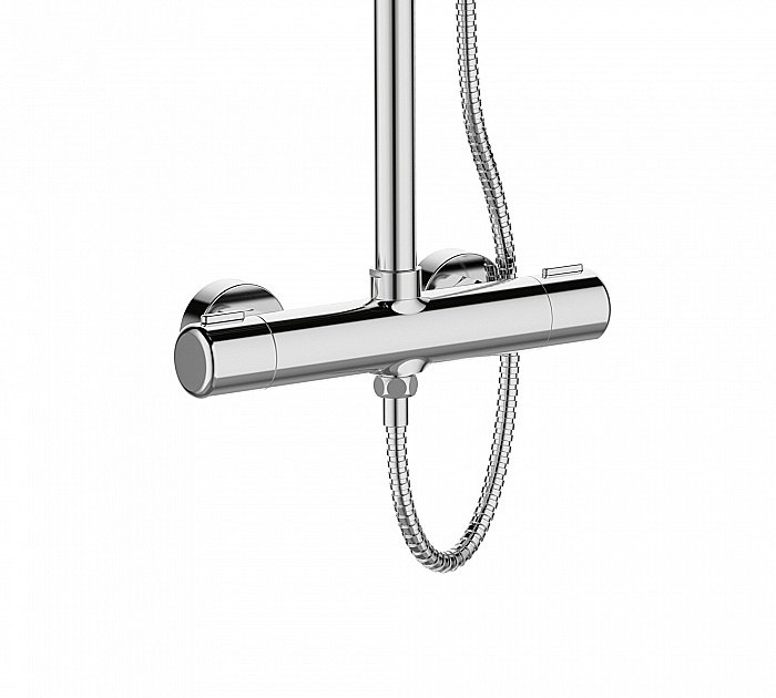 Душевая система Orange Thermo T02S4-912cr хром купить в интернет-магазине сантехники Sanbest