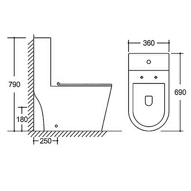 Инсталляция для унитаза Azario AZ-8010-1000 купить в интернет-магазине сантехники Sanbest