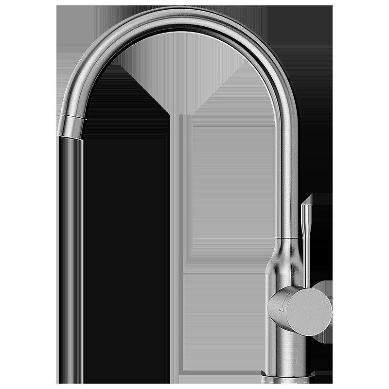 Смеситель для кухни Elghansa Kitchen 56B2026-Steel нержавеющая сталь купить в интернет-магазине сантехники Sanbest