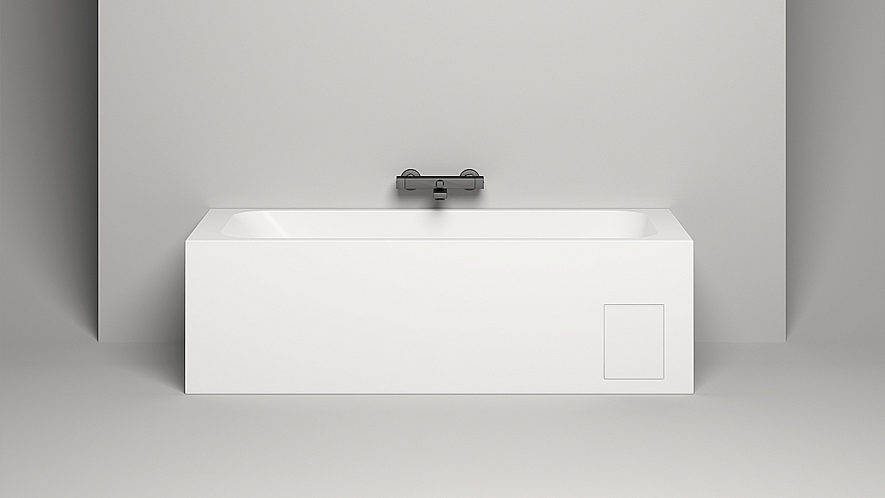 Ванна Salini ORLANDA S-sense KIT 102117G 170x75 белая купить в интернет-магазине Sanbest