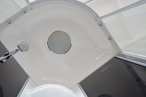 Душевая кабина Royal Bath RB90HK6-BT 90x90 профиль белый/стекло прозрачное купить в интернет-магазине Sanbest