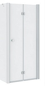 Душевой уголок Roca Capital 90x90 складной хром купить в интернет-магазине Sanbest