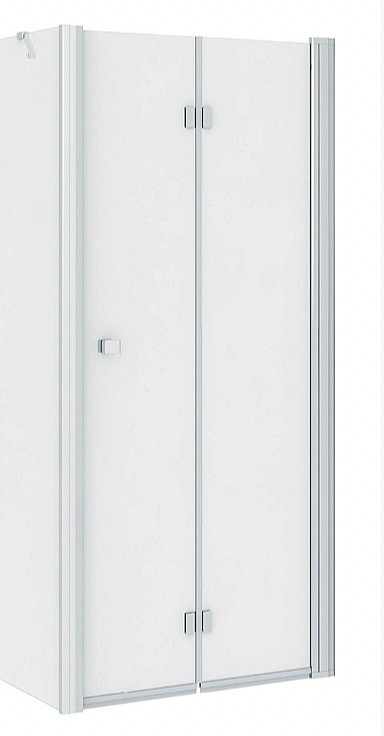 Душевой уголок Roca Capital 90x90 складной хром купить в интернет-магазине Sanbest