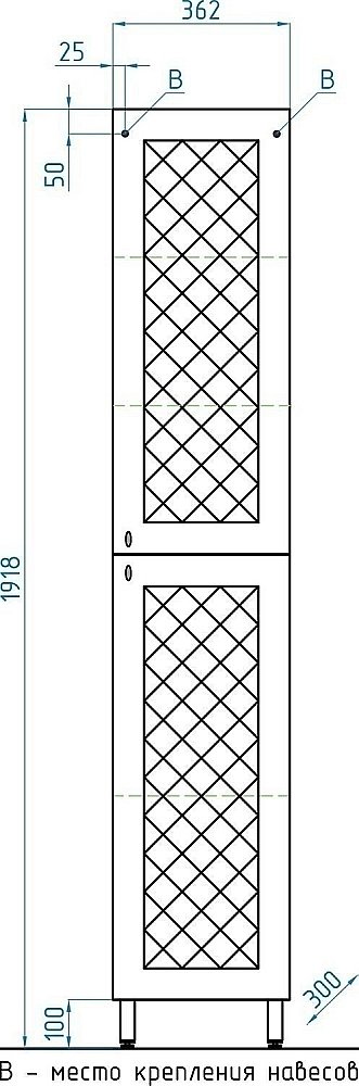 Колонна напольная Style Line Канна 36 для ванной в интернет-магазине сантехники Sanbest