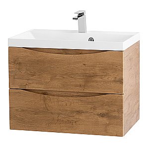 Тумба с раковиной Belbagno MARINO 75 подвесная Rovere Nature для ванной в интернет-магазине Sanbest
