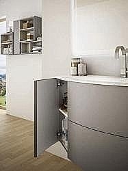 Тумба под раковину Cezares Eden Moderno 120  Grigio talpa opaco купить в интернет-магазине сантехники Sanbest