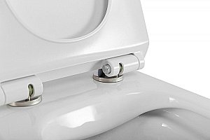 Унитаз подвесной BelBagno AMANDA безободковый, с крышкой микролифт купить в интернет-магазине Sanbest