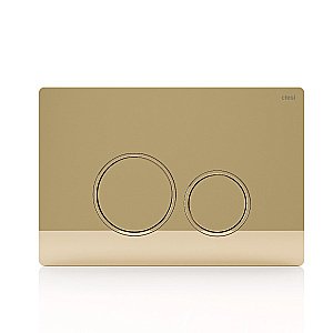 Кнока для инсталляции Ctesi Round BK0202128 золото купить в интернет-магазине сантехники Sanbest