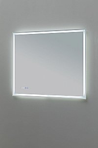 Зеркало Aquanet Оптима 288966 90 белый матовый в ванную от интернет-магазине сантехники Sanbest