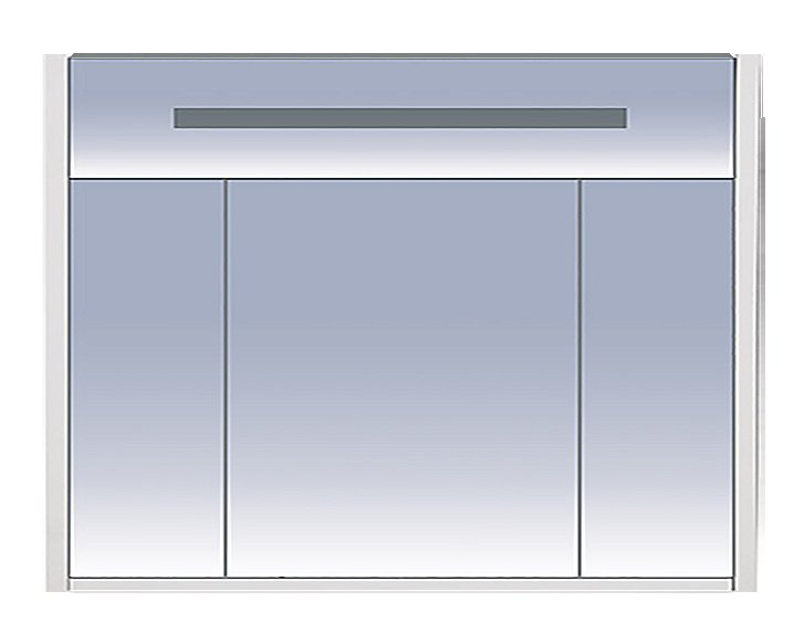 Зеркальный шкаф Misty Джулия 105 голубой купить в интернет-магазине сантехники Sanbest