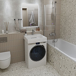 Раковина Grossman Luxor 60 11.R01.60.000 белая купить в интернет-магазине Sanbest