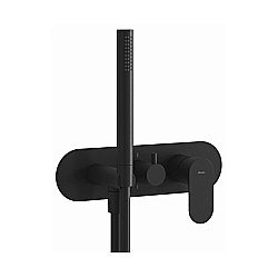 Смеситель для душа Ravak Eleganta X070300 черный матовый купить в интернет-магазине сантехники Sanbest