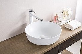 Раковина накладная Gid Esfera 41,5 D1315 51182 белая купить в интернет-магазине Sanbest