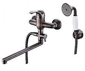 Смеситель для ванны WasserKRAFT Isar 1302L купить в интернет-магазине сантехники Sanbest