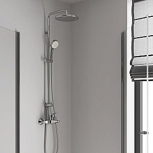 Душевая система Grohe Tempesta Cosmopolitan 26674000 хром купить в интернет-магазине сантехники Sanbest