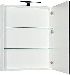 Зеркальный шкаф Aquanet Алвита 70 белый купить в интернет-магазине сантехники Sanbest