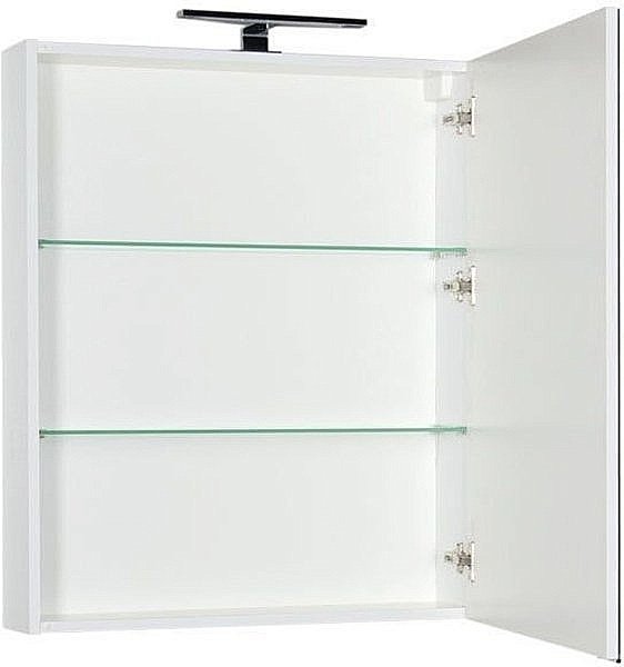 Зеркальный шкаф Aquanet Алвита 70 белый купить в интернет-магазине сантехники Sanbest