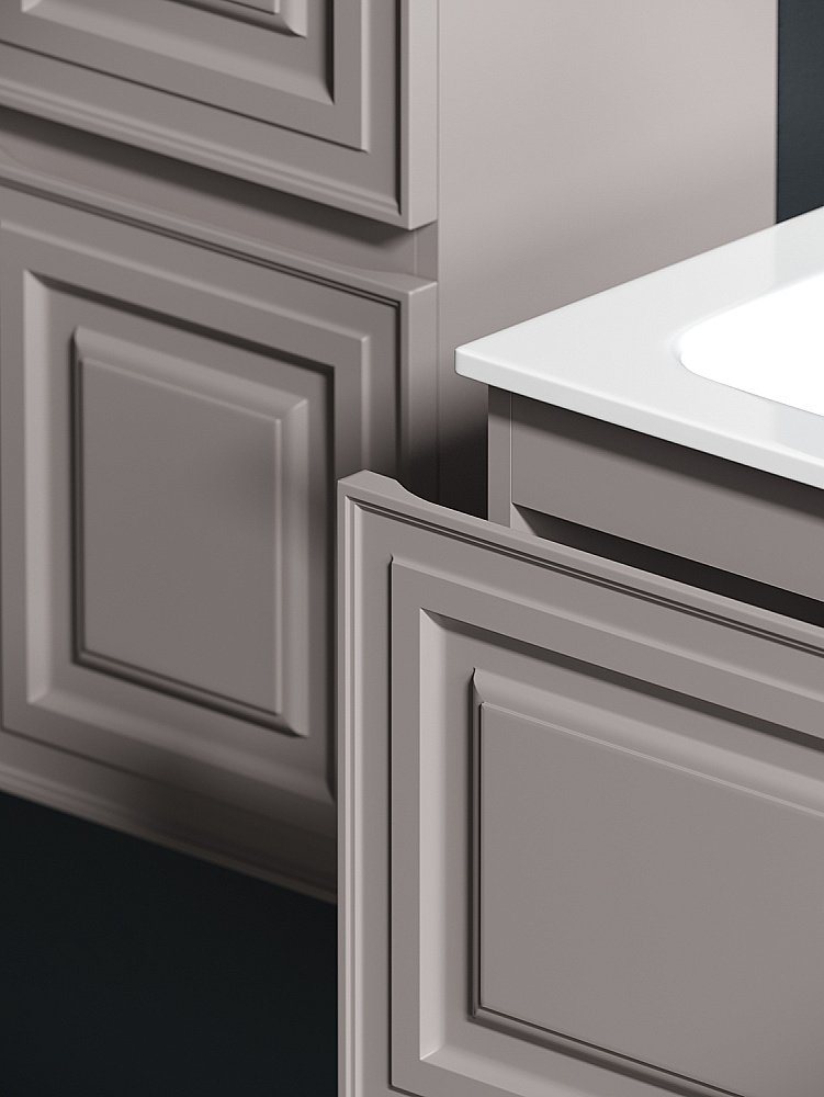 Тумба с раковиной Sancos Very VR120SM Doha Soft для ванной в интернет-магазине Sanbest