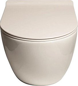 Унитаз подвесной SantiLine SL-5002 с крышкой микролифт купить в интернет-магазине Sanbest