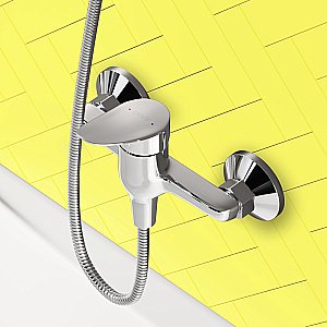 Смеситель для душа Dorff Norma D1020000 хром купить в интернет-магазине сантехники Sanbest