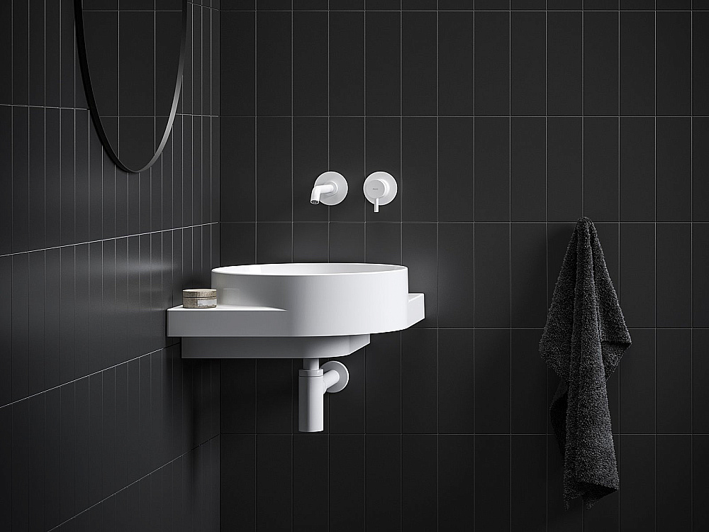 Раковина Ravak Yard 450 C XJX0E045000 белый матовый купить в интернет-магазине Sanbest