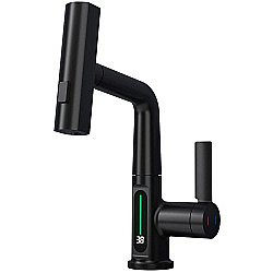 Смеситель для раковины Black&white Sky Day SD3027B черный матовый купить в интернет-магазине сантехники Sanbest