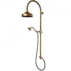 Душевая система Gattoni Programma doccia 4293/PDV0br бронза купить в интернет-магазине сантехники Sanbest