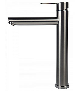 Cмеситель для раковины Agger Easy A3112155 оружейная сталь матовая купить в интернет-магазине сантехники Sanbest