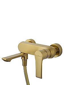 Смеситель для ванны с душем WONZON & WOGHAND BRILLIANT, Брашированное золото (WW-88037079-BG) купить в интернет-магазине сантехники Sanbest