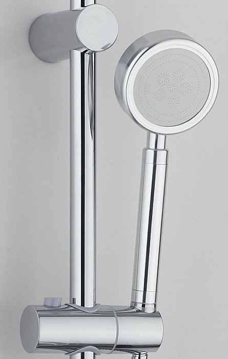 Душевая лейка Orange Stick LM33pd хром купить в интернет-магазине сантехники Sanbest