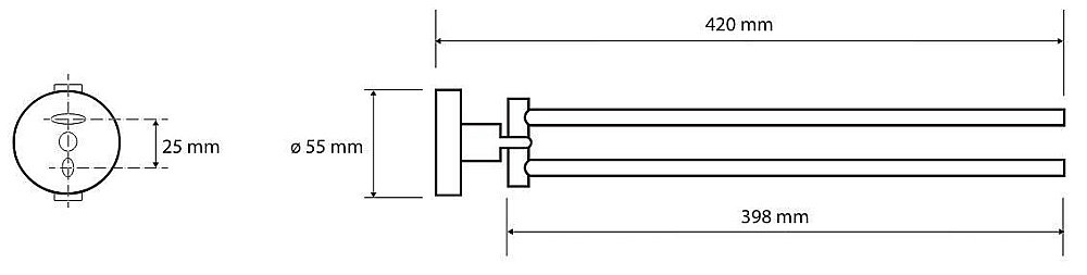 Полотенцедержатель Bemeta Dark 104204190 черный купить в интернет-магазине сантехники Sanbest