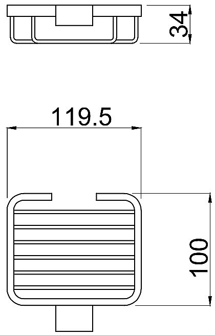 Мыльница Allen Brau Infinity 6.21005-BN никель брашированный купить в интернет-магазине сантехники Sanbest