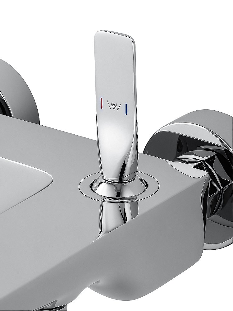 Смеситель для ванны WONZON & WOGHAND SHARK, Хром (WW-48B3101-CR) купить в интернет-магазине сантехники Sanbest