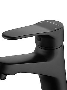 Смеситель для раковины WONZON & WOGHAND WW-A40212-MB черный матовый купить в интернет-магазине сантехники Sanbest